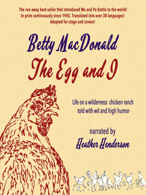 Title details for The Egg and I by Betty Macdonald - Available